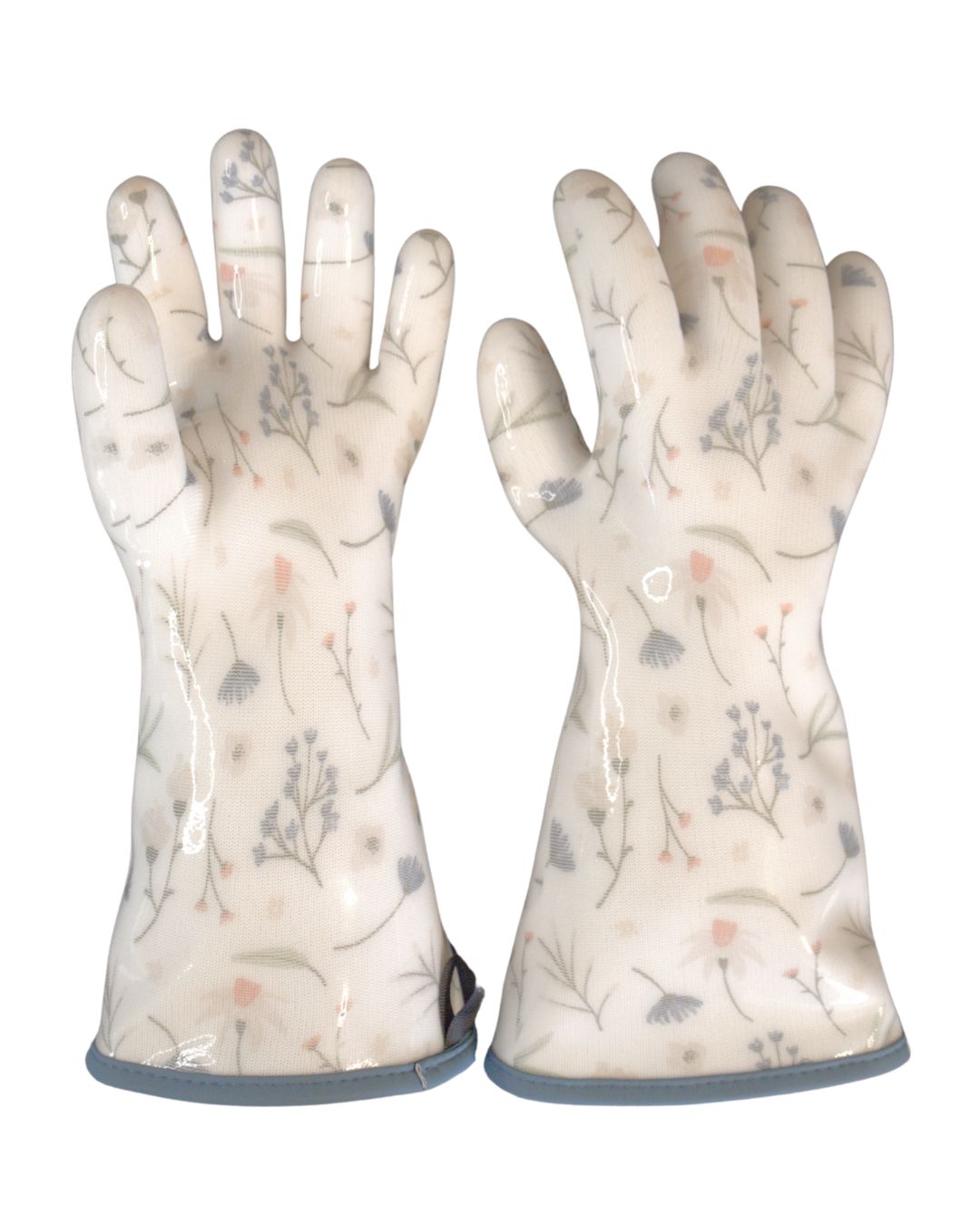 silicone gardening gloves Food-Grade Silicone & Cotton Oven Gloves – Wrapped Edge – The Homestead Fam
