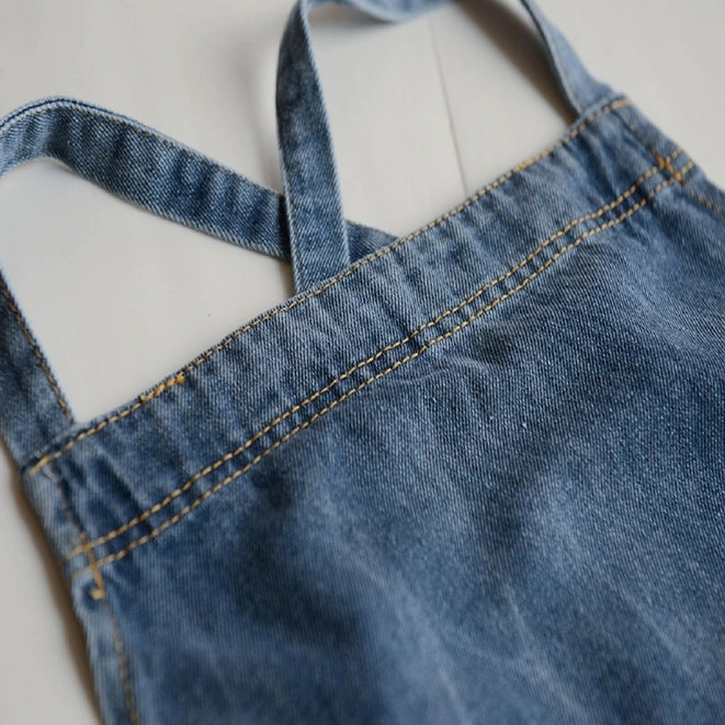 denim apron, gardening apron, cooking and baking