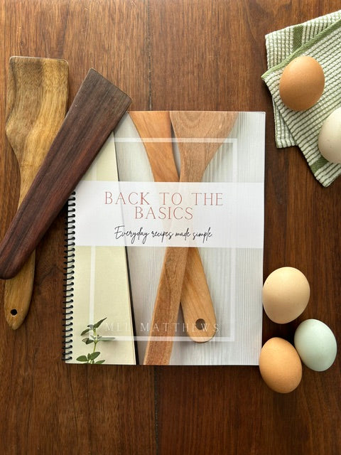 Easy Recipe book staples cooking from scratch