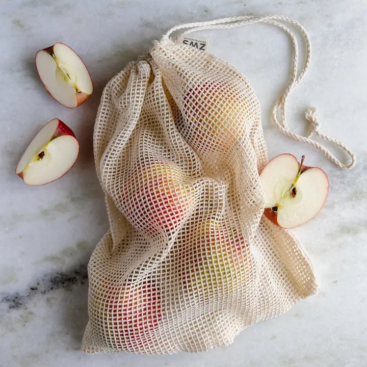 reusable produce bag, all natural and environmentally friendly