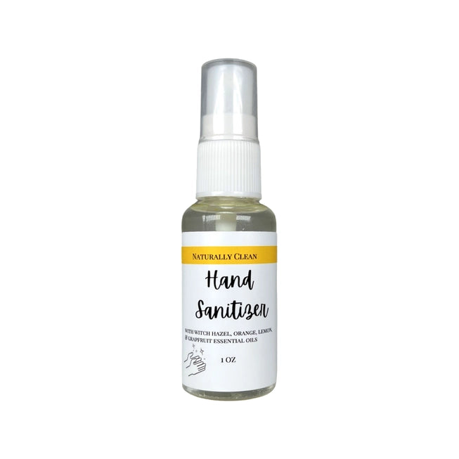 natural hand sanitizer, on the go disinfectant