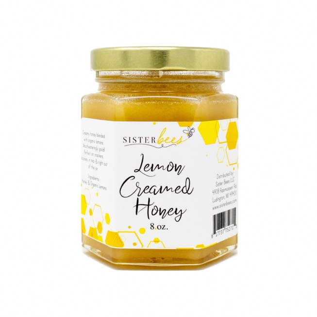 lemon creamed honey, michigan honey